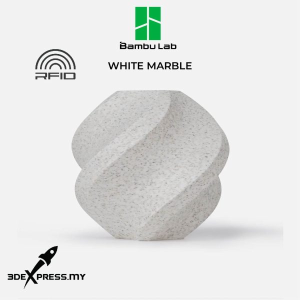 Bambu Lab PLA Marble Filament Spool - Image 2