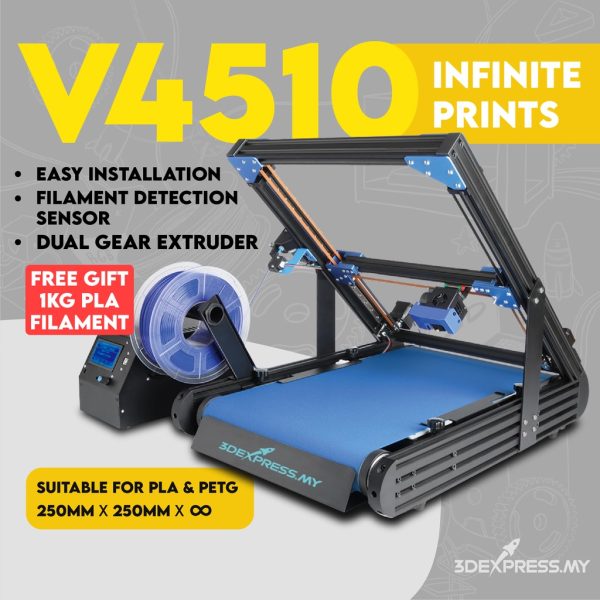 3DExpress.my V4510 - Largest Infinity Belt 3D Printer - Image 2