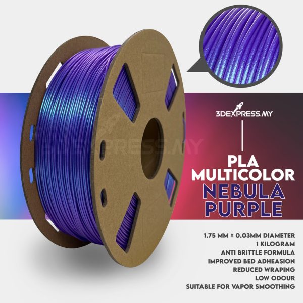 PLA MULTI-COLOUR (CHAMELEON EFFECT) FILAMENT 1KG (Extreme & Prosumer Series) - Image 3