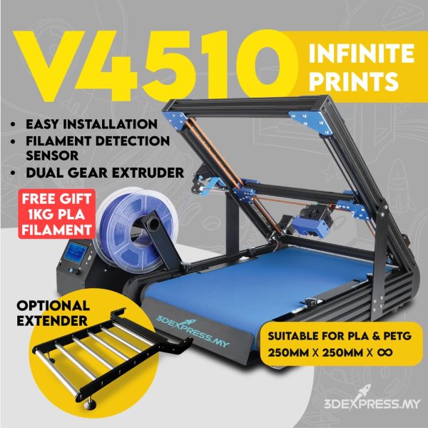 3DExpress.my V4510 - Largest Infinity Belt 3D Printer - Image 3