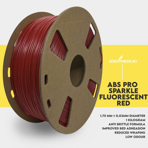 ABS PRO SPARKLE FILAMENT 1KG - GLITTER FILLED (Extreme Series) - Image 5