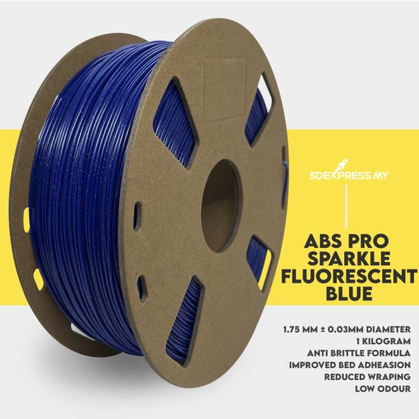 ABS PRO SPARKLE FILAMENT 1KG - GLITTER FILLED (Extreme Series) - Image 6