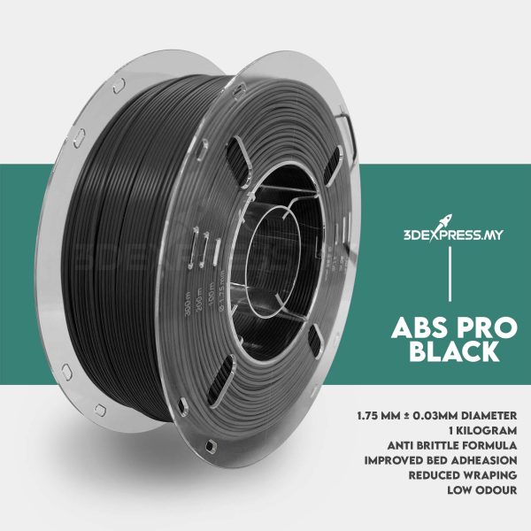 ABS PRO 3D FILAMENT 1KG -Solid Color (Basic Series) - Image 12