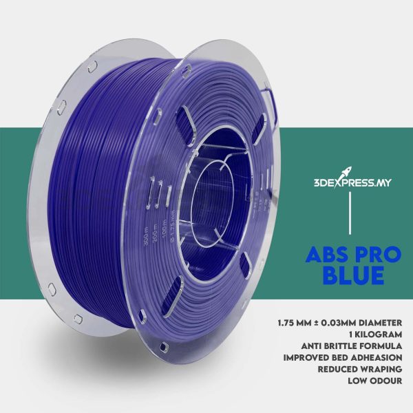 ABS PRO 3D FILAMENT 1KG -Solid Color (Basic Series) - Image 13