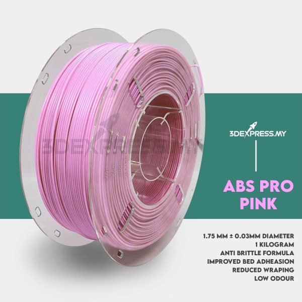 ABS PRO 3D FILAMENT 1KG -Solid Color (Basic Series) - Image 5