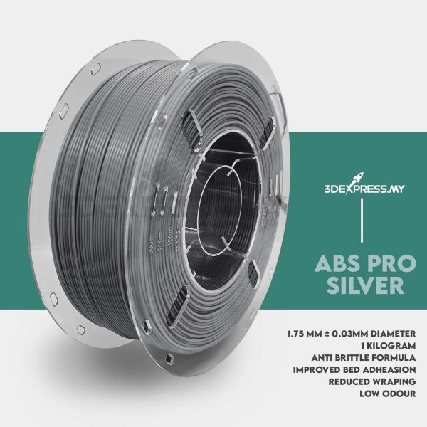 ABS PRO 3D FILAMENT 1KG -Solid Color (Basic Series) - Image 9