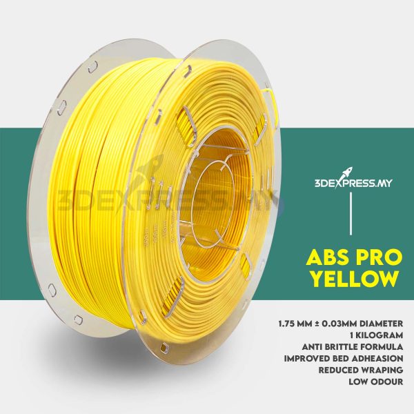 ABS PRO 3D FILAMENT 1KG -Solid Color (Basic Series) - Image 11