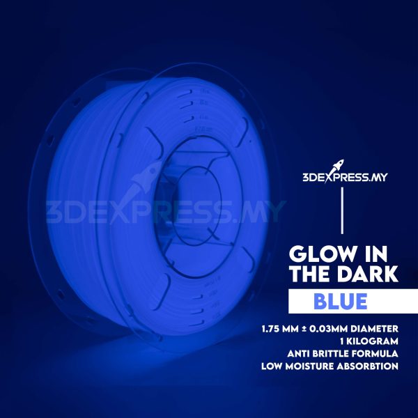 PLA GLOW IN THE DARK FILAMENT 1KG - LUMINESCENCE (Basic Series) - Image 4