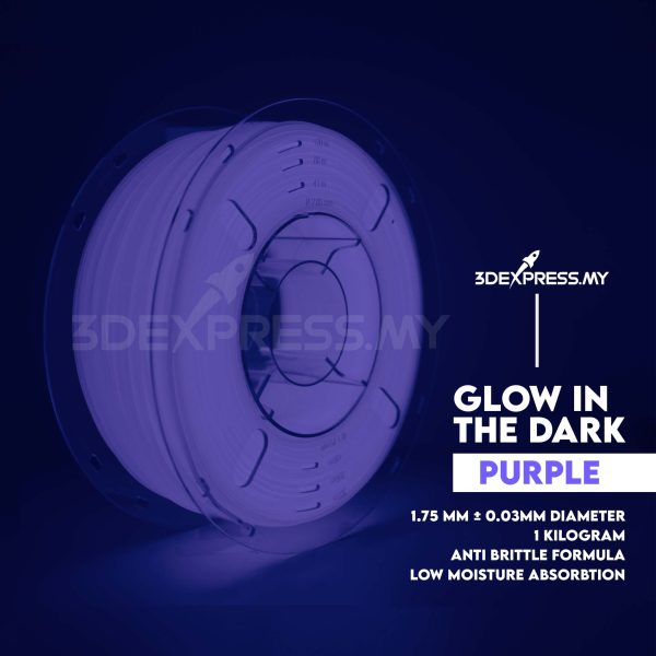PLA GLOW IN THE DARK FILAMENT 1KG - LUMINESCENCE (Basic Series) - Image 7