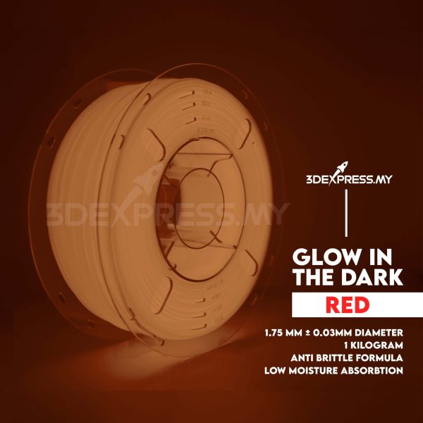 PLA GLOW IN THE DARK FILAMENT 1KG - LUMINESCENCE (Basic Series) - Image 2