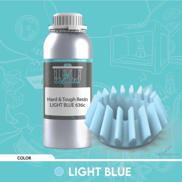 HARD & TOUGH RESIN 1KG / 5KG - Solid Color - Image 11