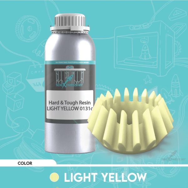 HARD & TOUGH RESIN 1KG / 5KG - Solid Color - Image 9