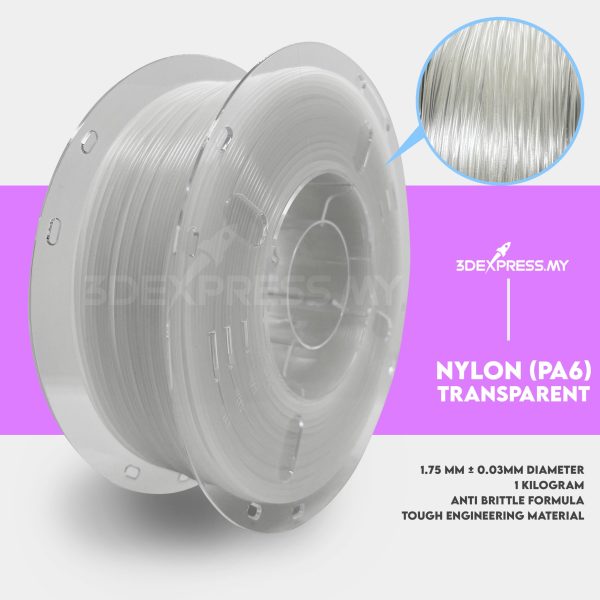 NYLON (PA6) FILAMENT 1KG Solid Colour (Extreme Series) - Image 4