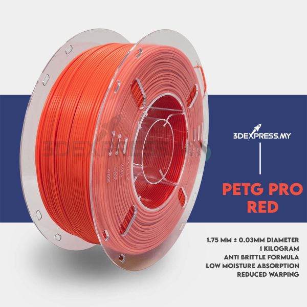 PETG PRO 3D FILAMENT 1KG -Solid Color (Basic Series) - Image 2