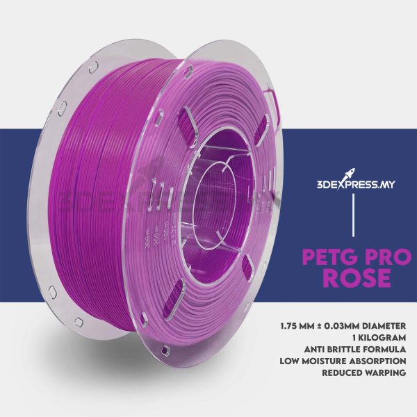 PETG PRO 3D FILAMENT 1KG -Solid Color (Basic Series) - Image 3