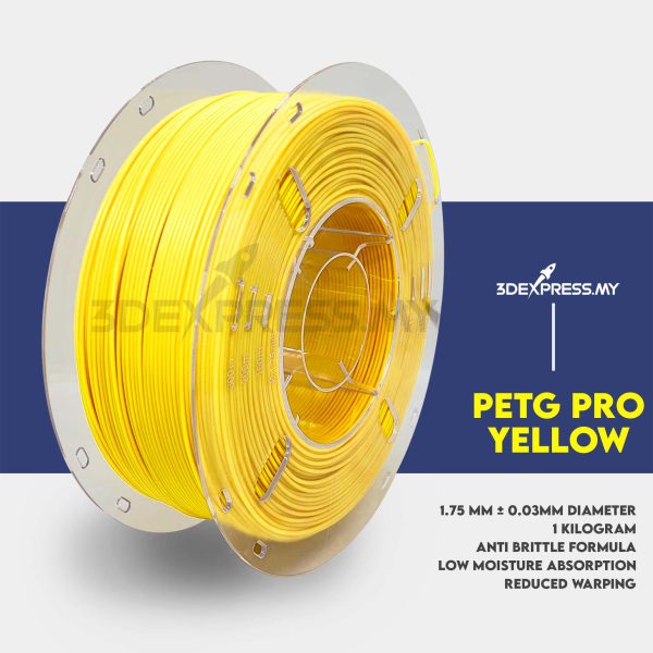 PETG PRO 3D FILAMENT 1KG -Solid Color (Basic Series) - Image 7