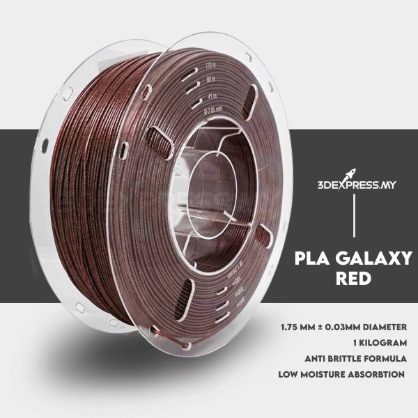 PLA GALAXY FILAMENT 1KG - GLITTER FILLED (Extreme Series) - Image 2