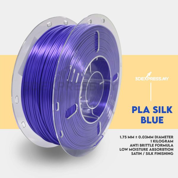 PLA SILK FILAMENT 1KG- Silk Solid and Rainbow (Basic Series) - Image 13