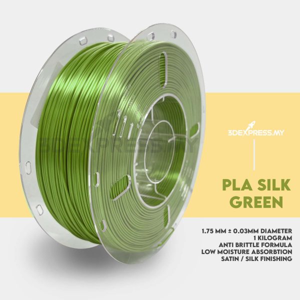 PLA SILK FILAMENT 1KG- Silk Solid and Rainbow (Basic Series) - Image 18