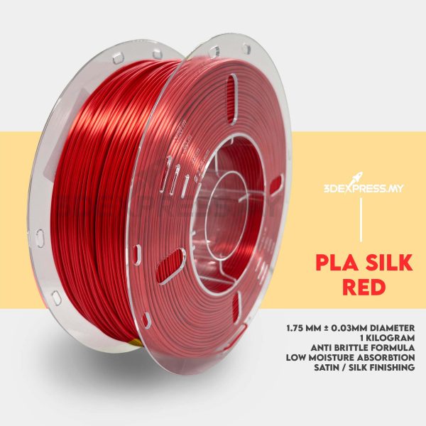 PLA SILK FILAMENT 1KG- Silk Solid and Rainbow (Basic Series) - Image 7