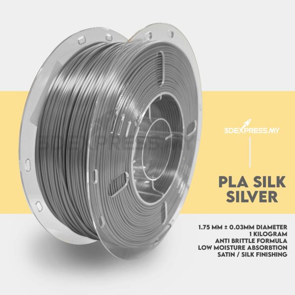PLA SILK FILAMENT 1KG- Silk Solid and Rainbow (Basic Series) - Image 8