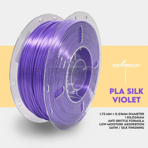 PLA SILK FILAMENT 1KG- Silk Solid and Rainbow (Basic Series) - Image 10