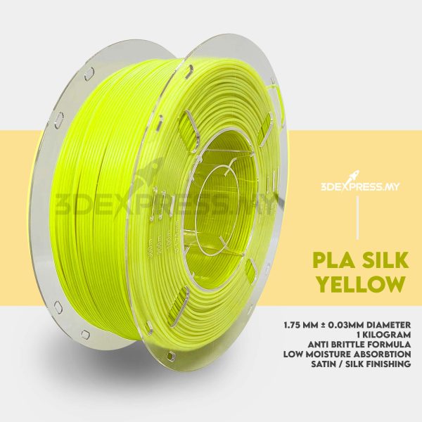 PLA SILK FILAMENT 1KG- Silk Solid and Rainbow (Basic Series) - Image 12