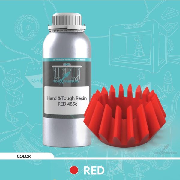 HARD & TOUGH RESIN 1KG / 5KG - Solid Color - Image 8
