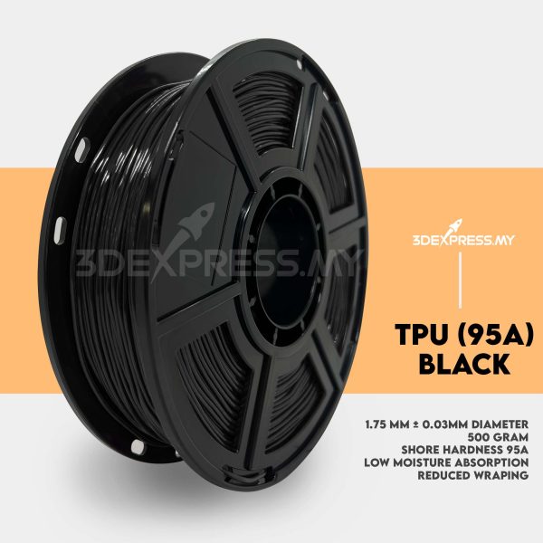 TPU 95A FLEXIBLE FILAMENT 0.5KG (Basic Series) - Image 6