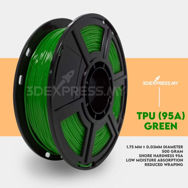 TPU 95A FLEXIBLE FILAMENT 0.5KG (Basic Series) - Image 8