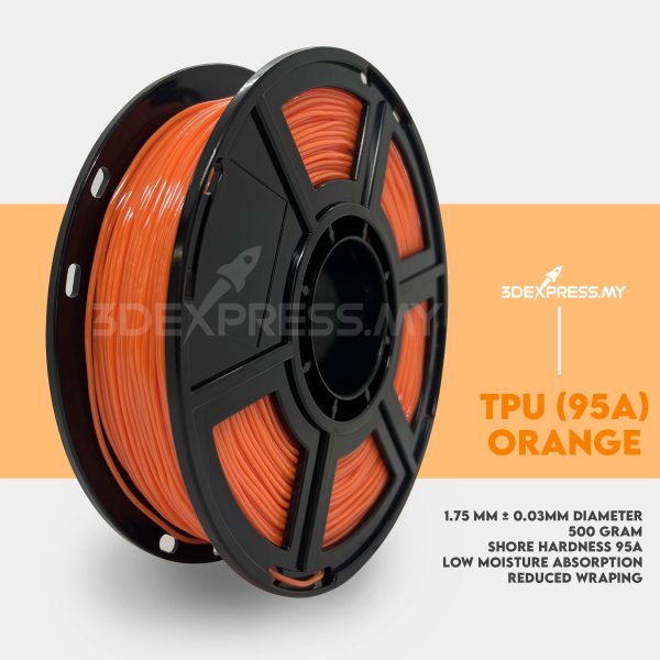 TPU 95A FLEXIBLE FILAMENT 0.5KG (Basic Series) - Image 10