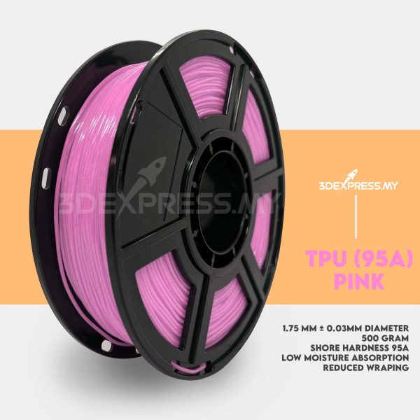 TPU 95A FLEXIBLE FILAMENT 0.5KG (Basic Series) - Image 2