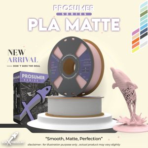 PLA MATTE FILAMENT 1KG (PROSUMER Series)