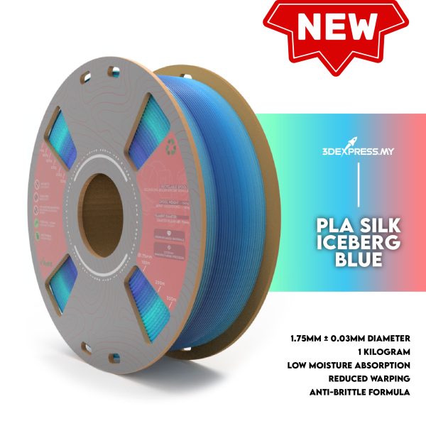 PLA SILK DUAL-COLOUR (CO-EXTRUSION) FILAMENT 1KG (Extreme Series) - Image 8