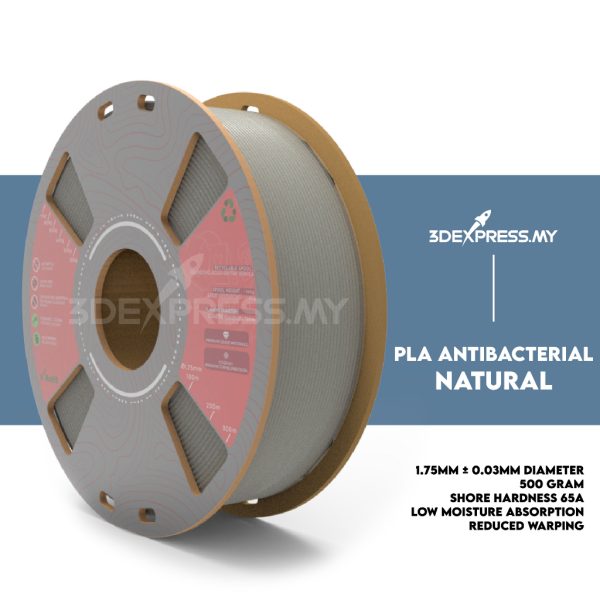 PLA Antibacterial 3D FILAMENT 1KG - Extreme Series - Image 2