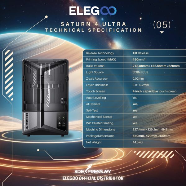 Elegoo Saturn 4 Ultra 12K and 16K - Image 6