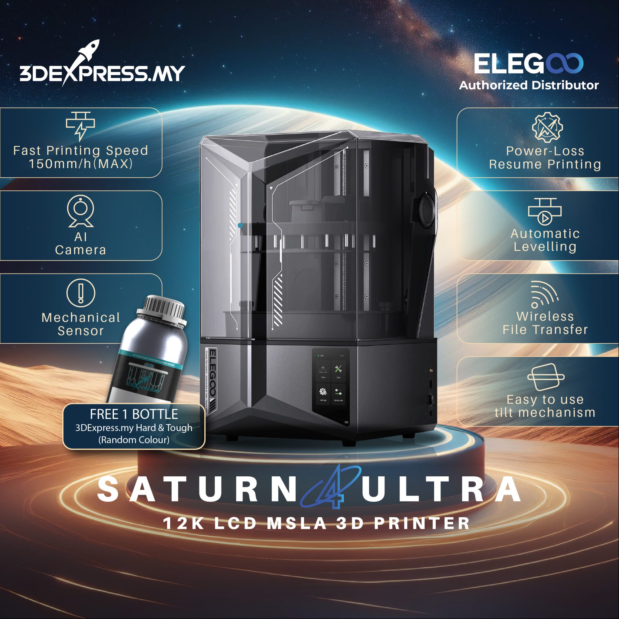 Official Distributor for Elegoo 3D Printers! – 3DEXPRESS.MY