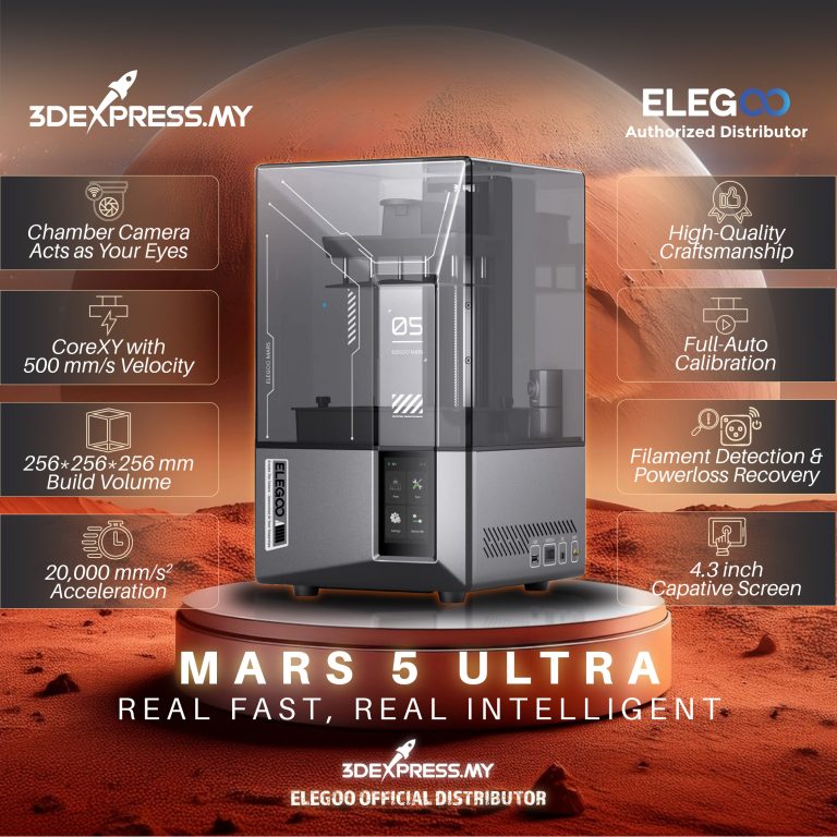Elegoo Mars 5 Ultra – 3DEXPRESS.MY