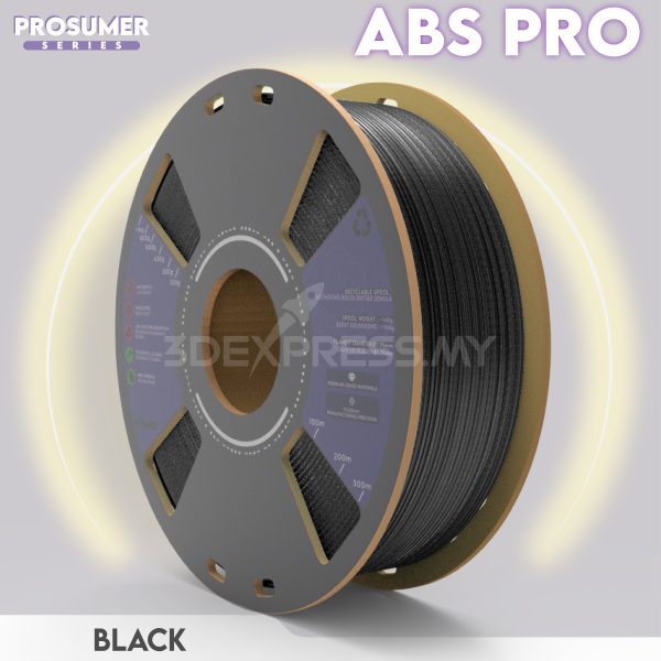 ABS PRO 3D FILAMENT 1KG - PROSUMER Series (Solid Color) - Image 21