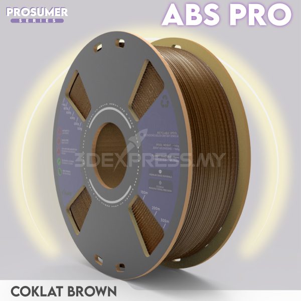 ABS PRO 3D FILAMENT 1KG - PROSUMER Series (Solid Color) - Image 19