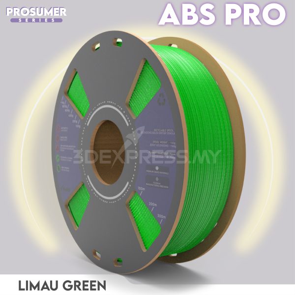 ABS PRO 3D FILAMENT 1KG - PROSUMER Series (Solid Color) - Image 12