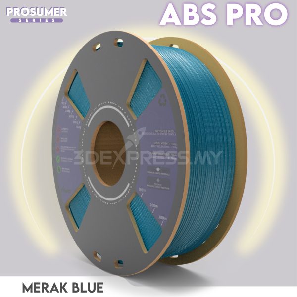 ABS PRO 3D FILAMENT 1KG - PROSUMER Series (Solid Color) - Image 11