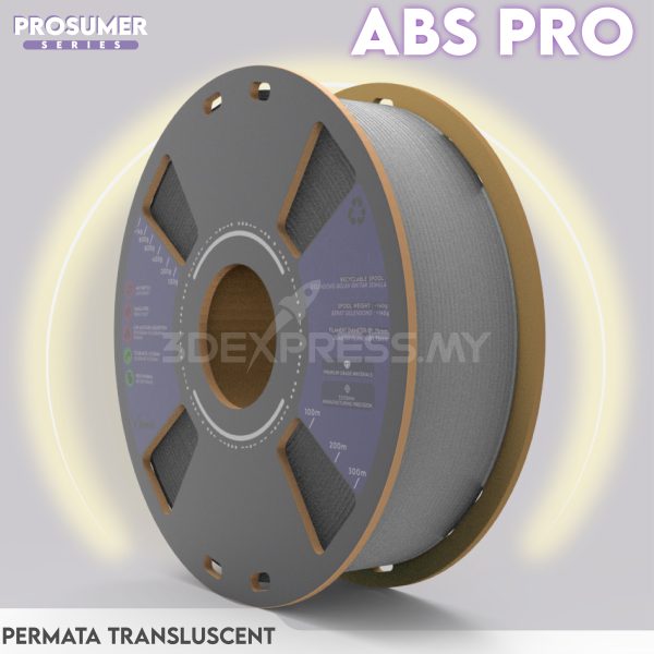 ABS PRO 3D FILAMENT 1KG - PROSUMER Series (Solid Color) - Image 9