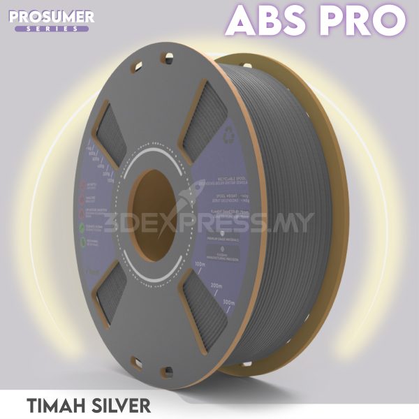 ABS PRO 3D FILAMENT 1KG - PROSUMER Series (Solid Color) - Image 23