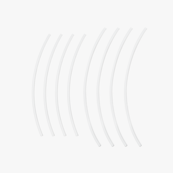 Bambu Lab Spare Parts AMS Internal PTFE Tube (8 pcs), 195mm*4, 230mm*4 - [P1P,P1S,X1C] - Image 2