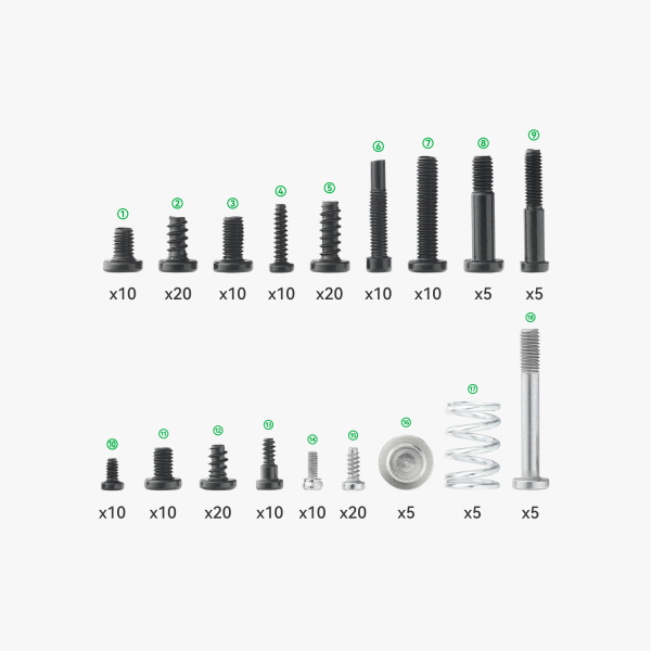 Bambu Lab Spare Parts Screws Kit - [P1P, P1S, X1, X1C, AMS] - Image 3