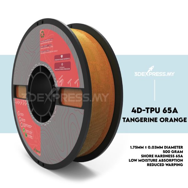4D TPU 65A 3D FILAMENT 1KG - EXTREME Series - Image 7