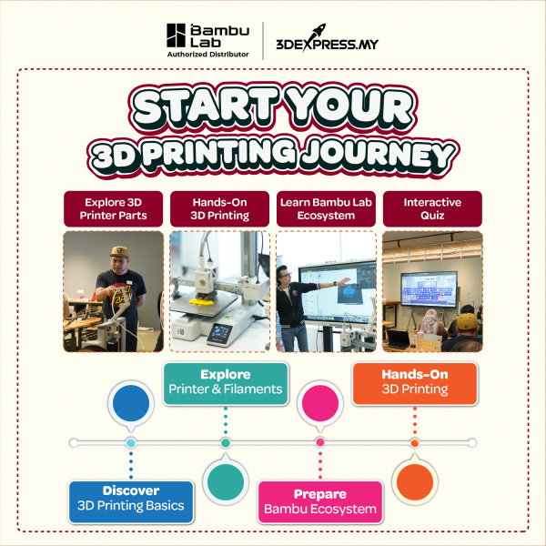 🎉 3D PRINTING WORKSHOP — RM80 ONLY! - Image 2