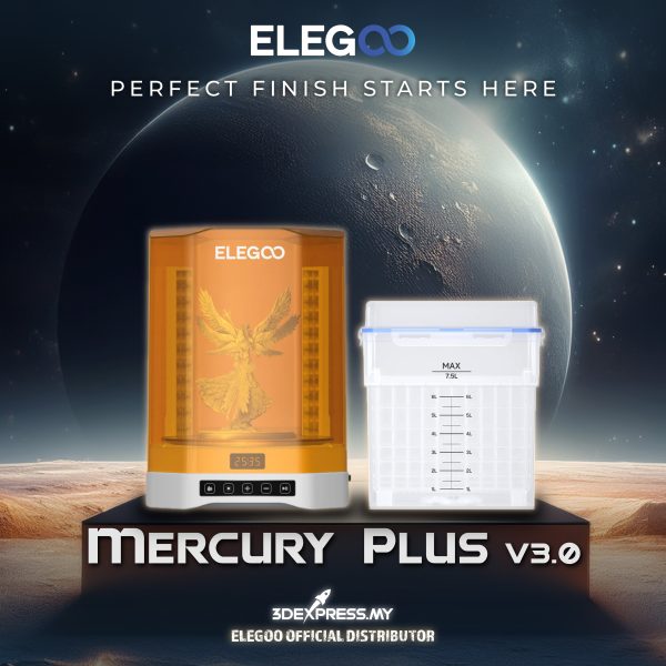 Elegoo Mercury V3.0 Plus Wash and Cure Stations 3D Printing Peripherals - [UK] - Image 2