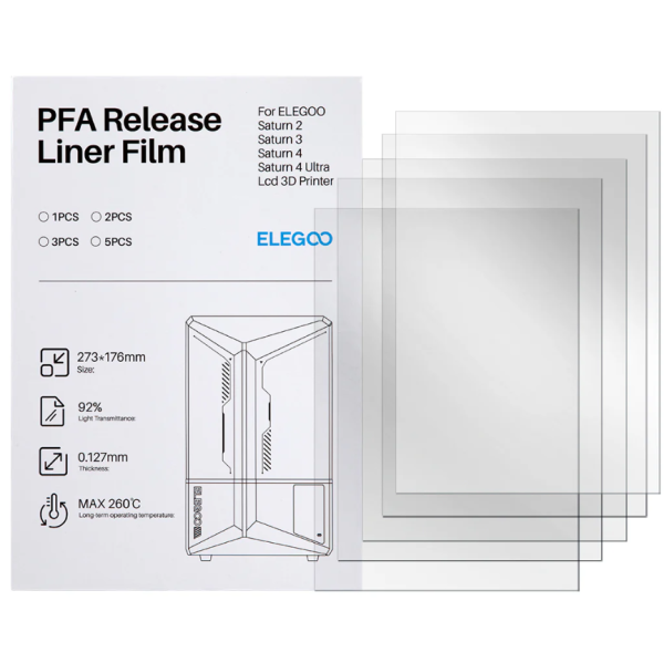 Elegoo Spare Parts PFA Film - [Saturn 4 Ultra] - Image 2